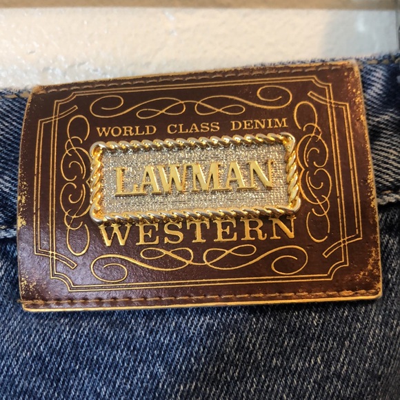 Vintage Lawman Western  Siz 13 Jr / 28 💯Cotton. - Picture 7 of 14
